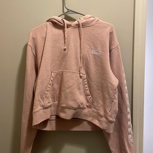 vans cropped sweatshirt
